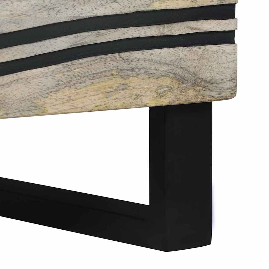 Mesa de noche 2 pcs Blanco 40 x 33 x 46 cm Madera de ingeniería