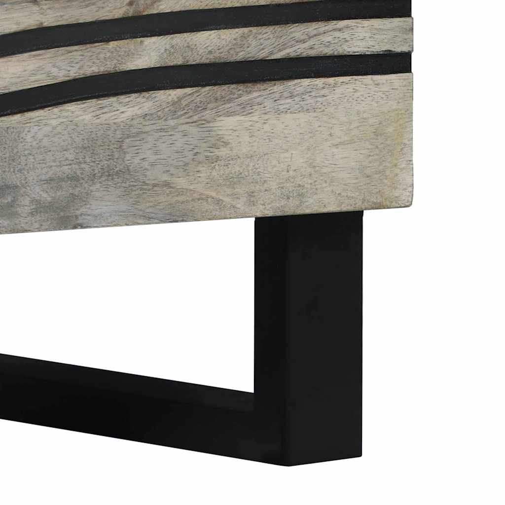 Mesa de noche Blanco 50 x 33 x 62 cm Madera de ingeniería