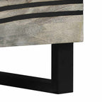Mesa de noche Blanco 50 x 33 x 62 cm Madera de ingeniería
