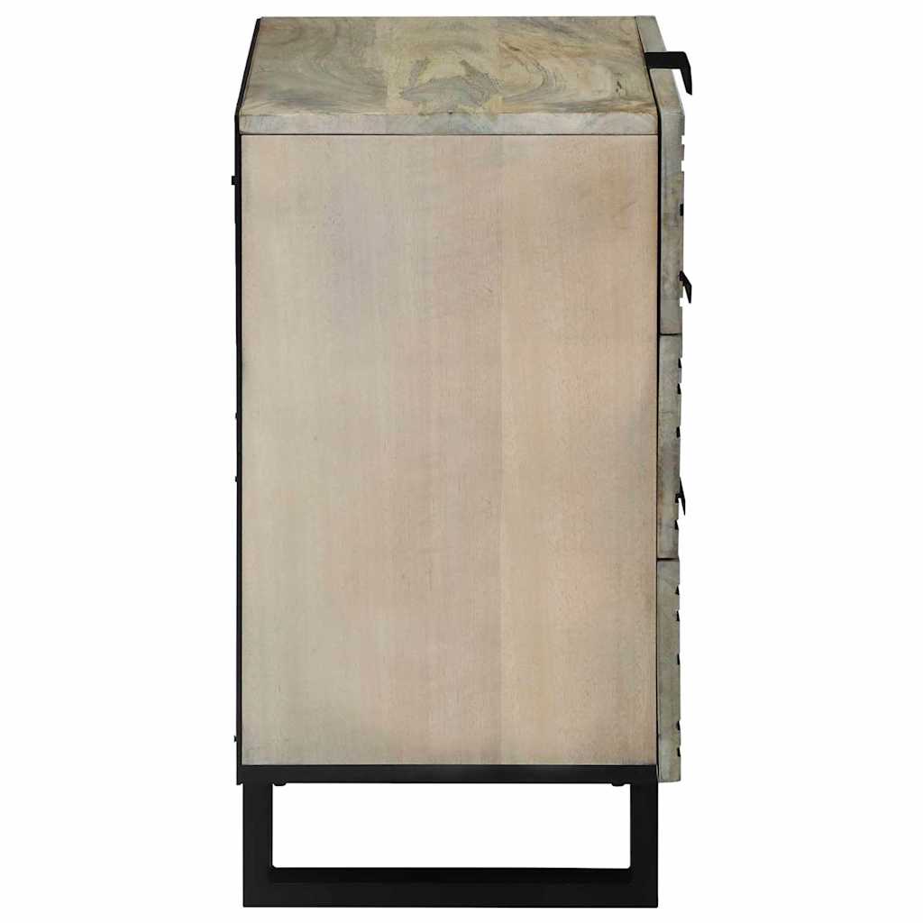 Mesa de noche Blanco 50 x 33 x 62 cm Madera de ingeniería
