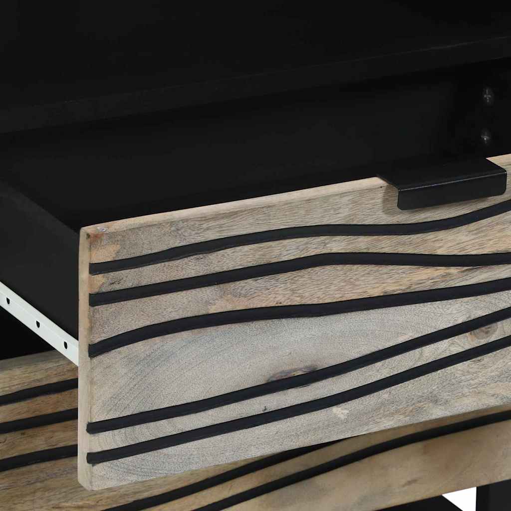 Mesa de noche Blanco 50 x 33 x 62 cm Madera de ingeniería