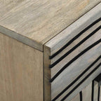 Mesa de noche Blanco 50 x 33 x 60 cm Madera de ingeniería