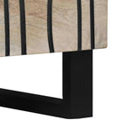 Mesa de noche Blanco 50 x 33 x 60 cm Madera de ingeniería