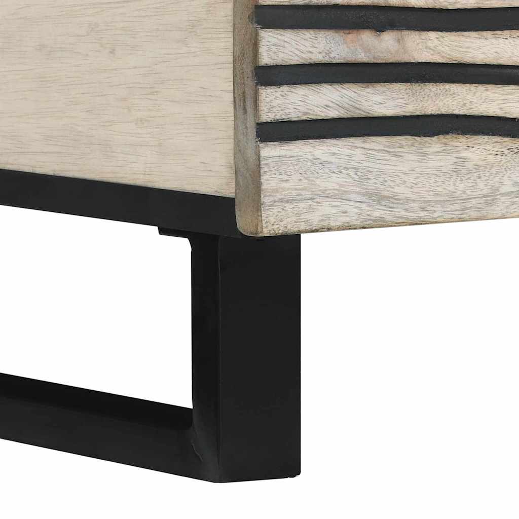 Mesa de centro Blanco 100 x 54 x 40 cm Madera de ingeniería