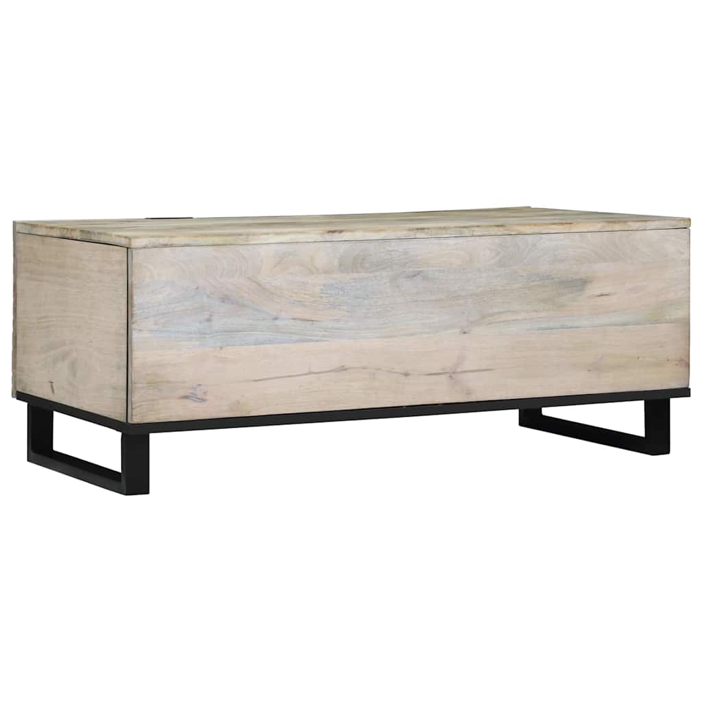 Mesa de centro Blanco 100 x 54 x 40 cm Madera de ingeniería