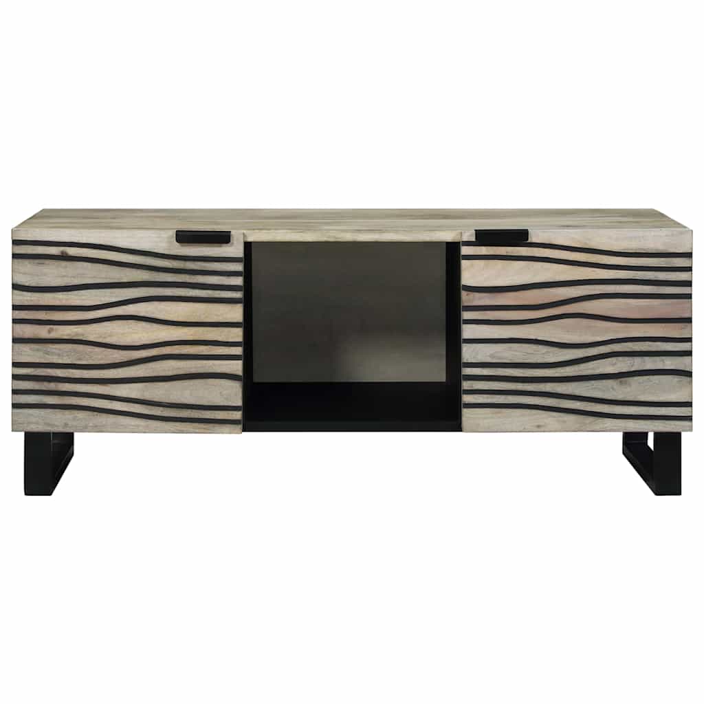 Mesa de centro Blanco 100 x 54 x 40 cm Madera de ingeniería