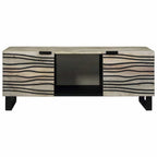 Mesa de centro Blanco 100 x 54 x 40 cm Madera de ingeniería