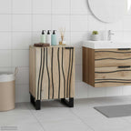 Gabinete de Lavabo para Baño con estante 38 x 33,5 x 58 cm
