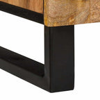 Armario de Noche 2 pcs Natural 40 x 33 x 46 cm