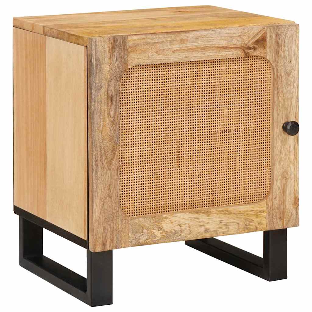 Armario de Noche 2 pcs Natural 40 x 33 x 46 cm