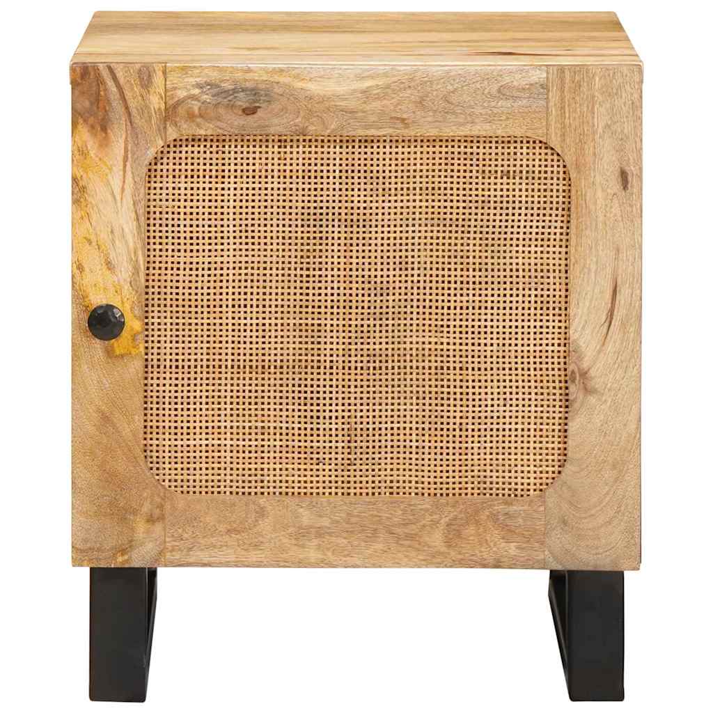 Armario de Noche 2 pcs Natural 40 x 33 x 46 cm