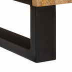 Armario de Noche con cajón 2 pcs Natural 40 x 33 x 46 cm