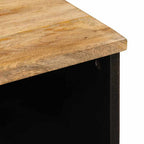 Mueble de TV Marrón 70 x 33 x 46 cm Madera de mango maciza