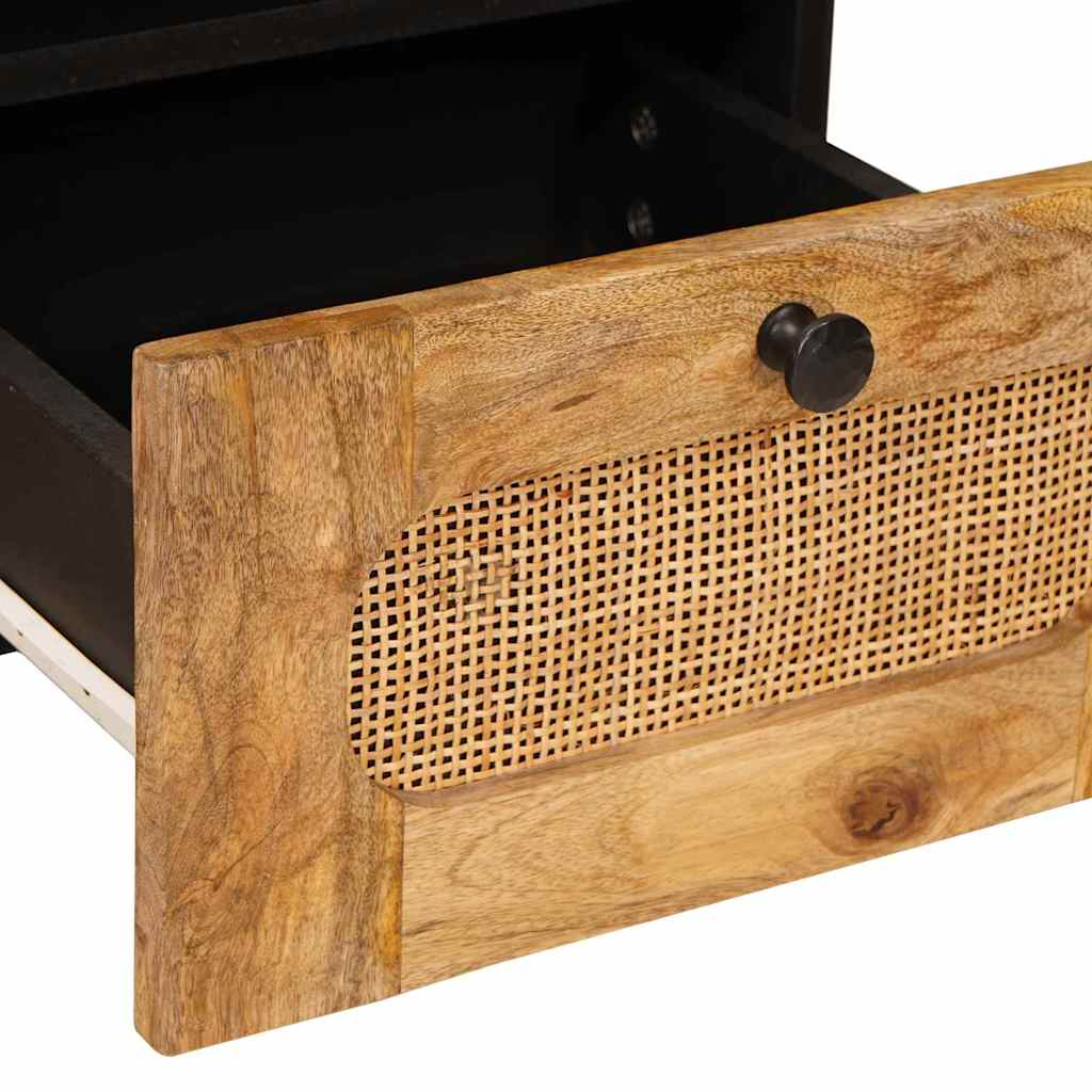 Mueble de TV Marrón 70 x 33 x 46 cm Madera de mango maciza
