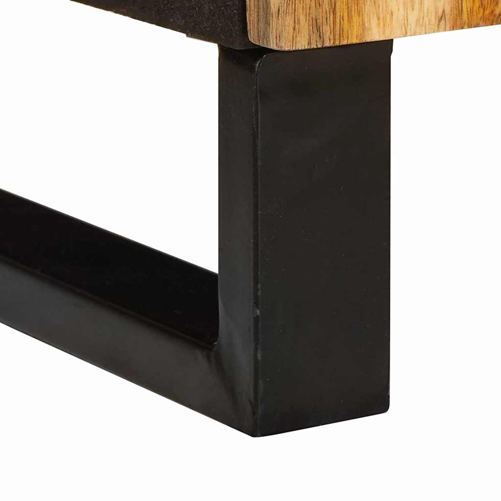 Mueble de TV Marrón 70 x 33 x 46 cm Madera de mango maciza