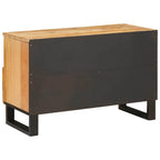 Mueble de TV Marrón 70 x 33 x 46 cm Madera de mango maciza