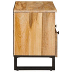 Mueble de TV Marrón 70 x 33 x 46 cm Madera de mango maciza