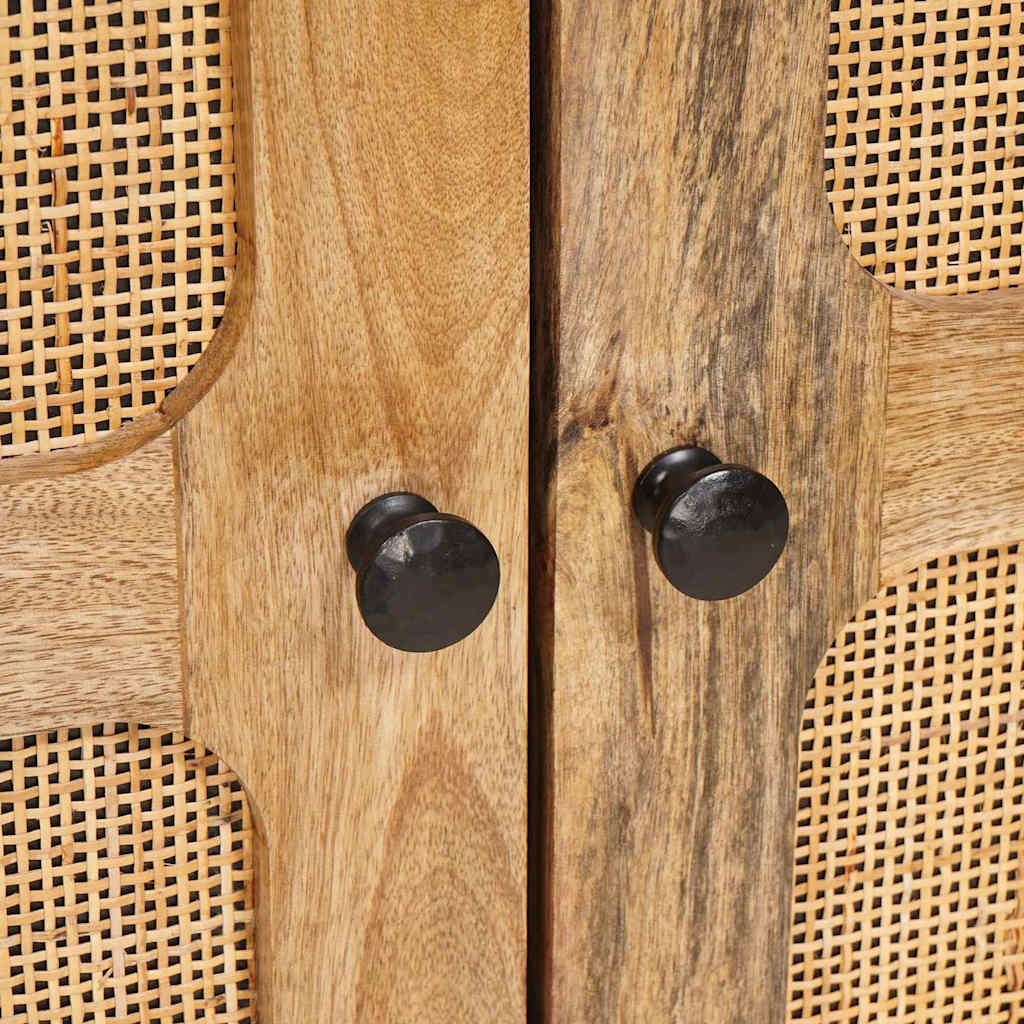Aparador Marrón 60 x 33 x 75 cm Madera de mango maciza