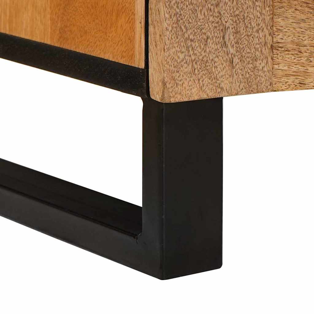 Armario de Noche con cajón 2 pcs Natural 40 x 33 x 46 cm