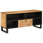 Brown TV Cabinet 100 x 33 x 46 cm Solid Mango Wood
