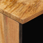 Mueble de TV Marrón 100 x 33 x 46 cm Madera de mango maciza