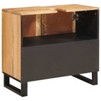 Mueble de lavabo para baño con estante Marrón 62 x 33 x 58 cm