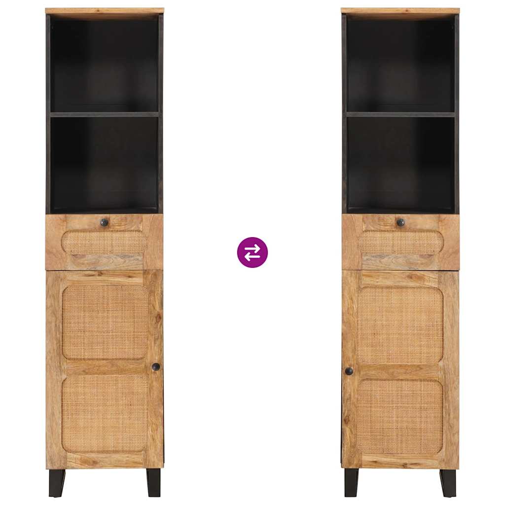 Mueble de Cuarto de Baño con estante Marrón 38 x 33 x 160 cm