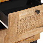 Aparador Marrón 40 x 33 x 75 cm Madera de mango maciza