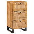 Aparador Marrón 40 x 33 x 75 cm Madera de mango maciza