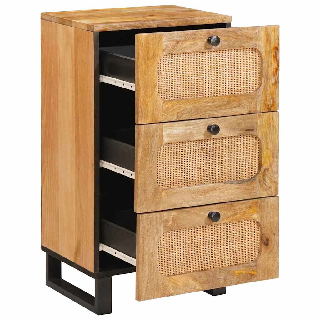 Aparador Marrón 40 x 33 x 75 cm Madera de mango maciza