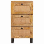 Aparador Marrón 40 x 33 x 75 cm Madera de mango maciza