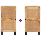 Aparador Marrón 40 x 33 x 75 cm Madera de mango maciza