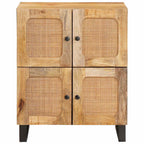 Aparador Marrón 60 x 33 x 75 cm Madera de mango maciza