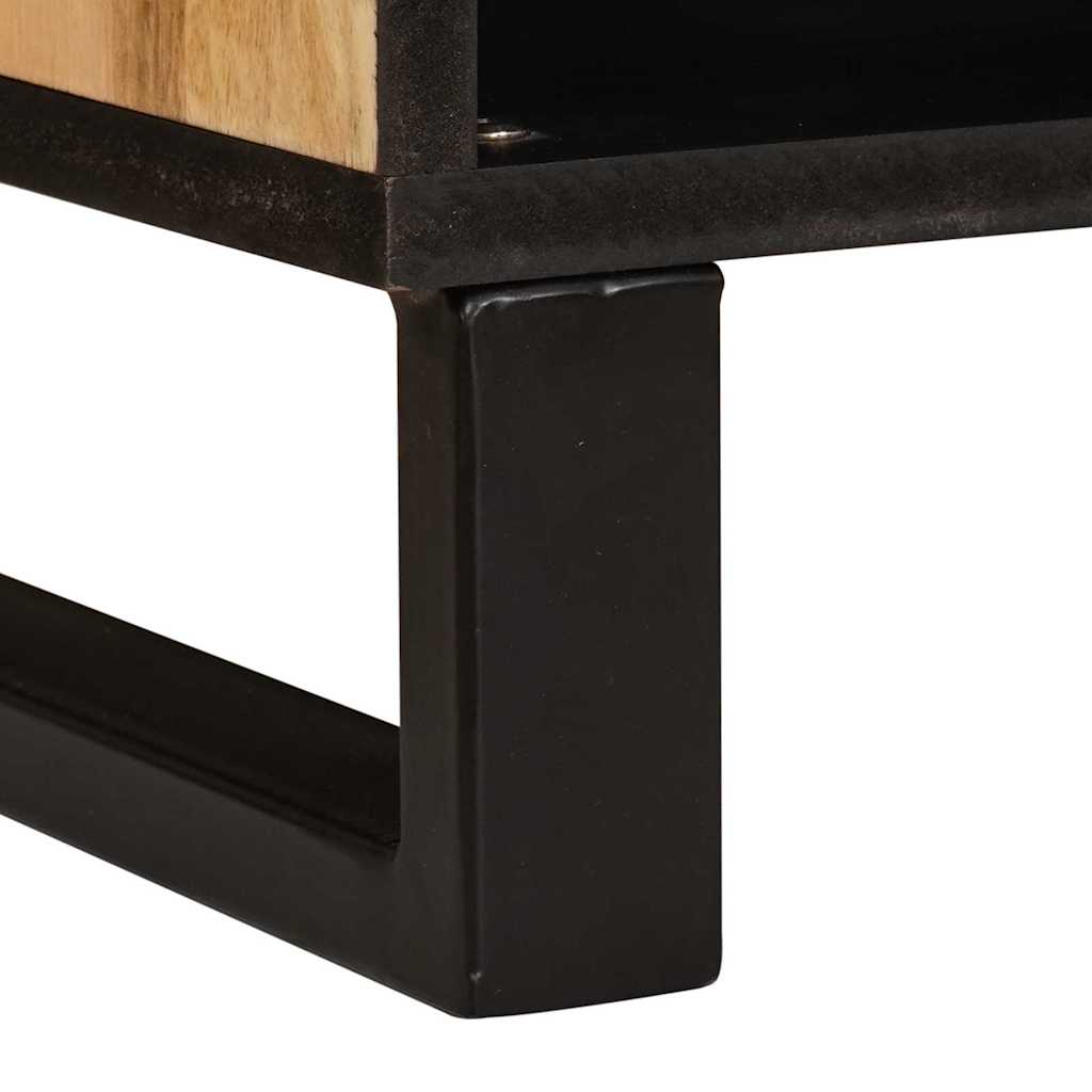 Aparador Marrón 80 x 33 x 75 cm Madera de mango maciza
