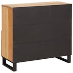 Aparador Marrón 80 x 33 x 75 cm Madera de mango maciza