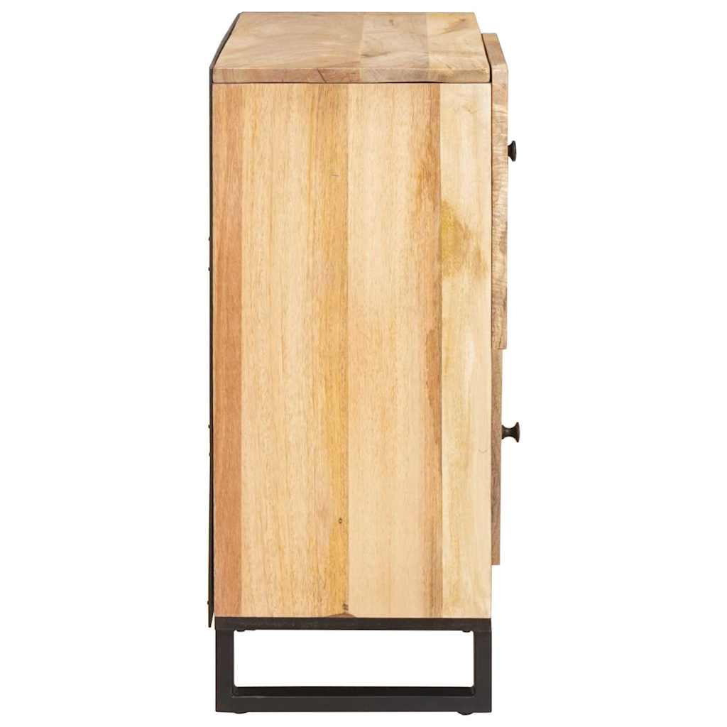 Aparador Marrón 80 x 33 x 75 cm Madera de mango maciza