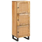 Aparador alto Marrón 90 x 33 x 75 cm Madera de mango maciza