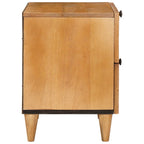 Mesa de noche Marrón Claro 40 x 33 x 46 cm Madera de ingeniería