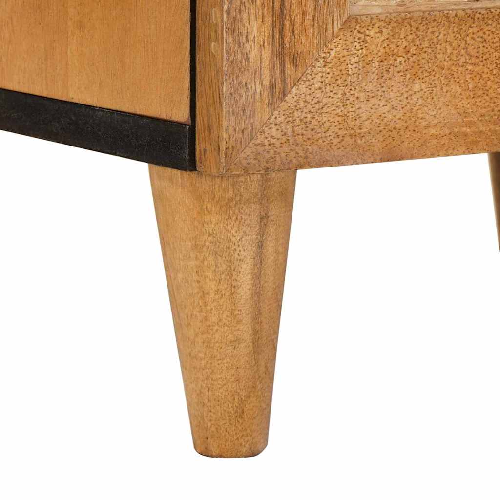 Mesa de noche 2 pcs Marrón Claro 40 x 33 x 46 cm