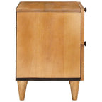 Mesa de noche 2 pcs Marrón Claro 40 x 33 x 46 cm
