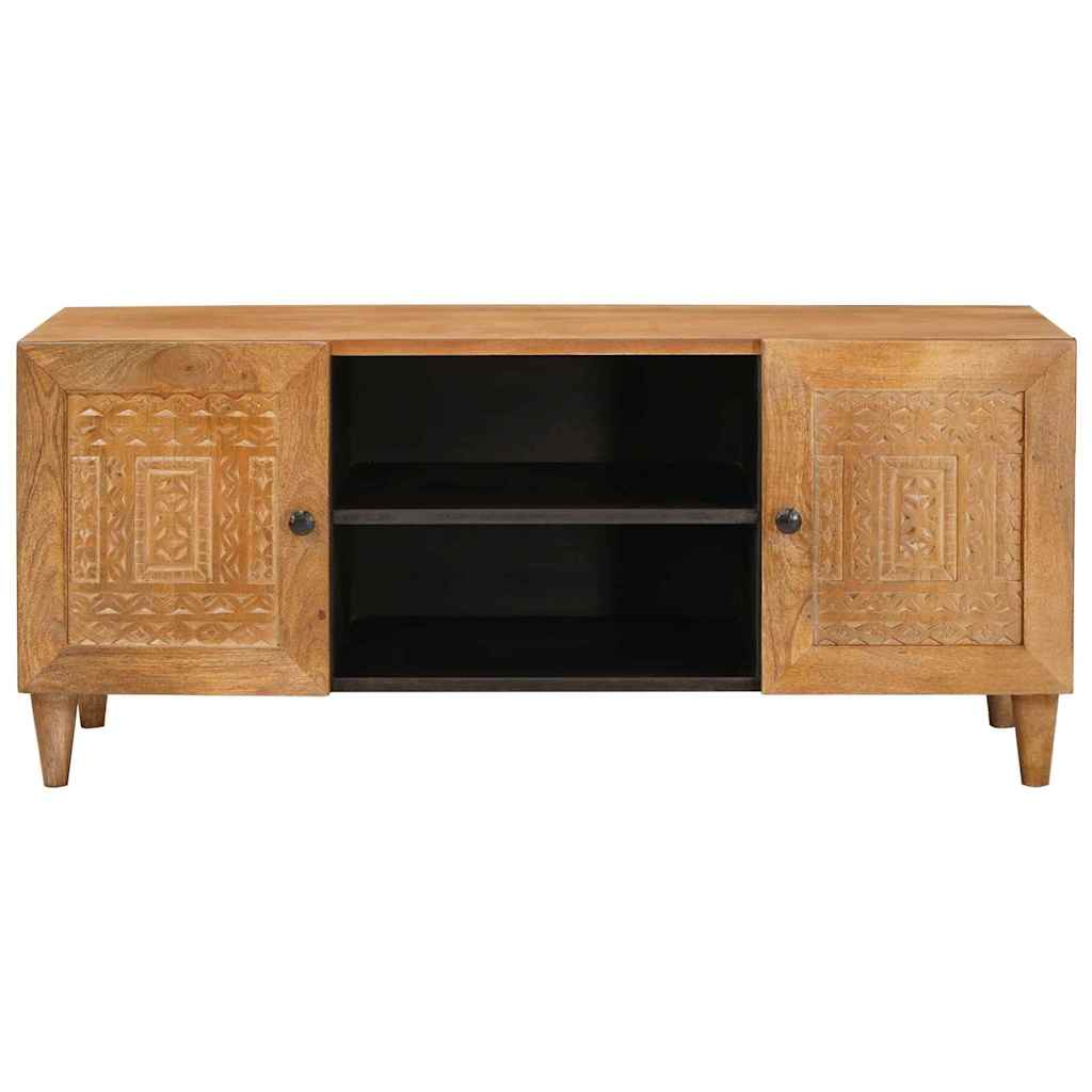 Unidades de TV con estante Marrón Claro 105 x 33 x 46 cm
