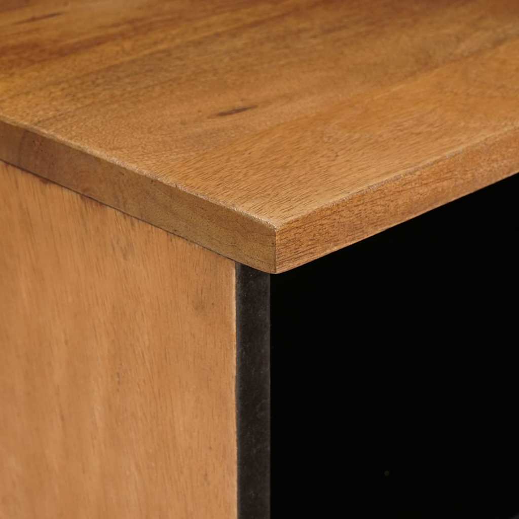 Mesa de noche Marrón Claro 40 x 33 x 46 cm Madera de ingeniería