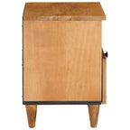 Mesa de noche Marrón Claro 40 x 33 x 46 cm Madera de ingeniería