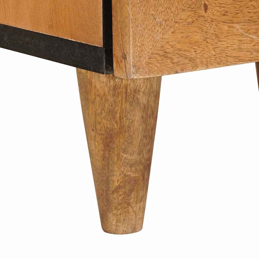 Mesa de noche 2 pcs Marrón Claro 40 x 33 x 46 cm