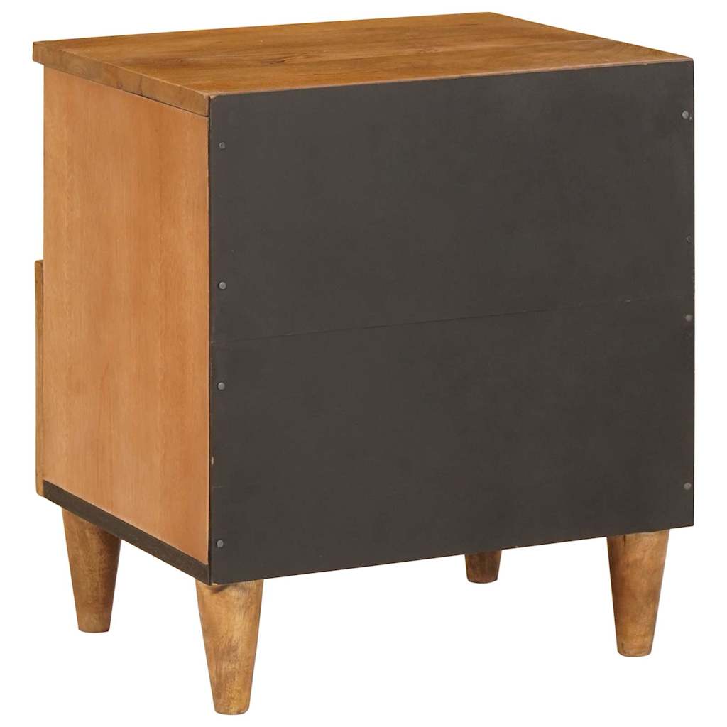 Mesa de noche 2 pcs Marrón Claro 40 x 33 x 46 cm