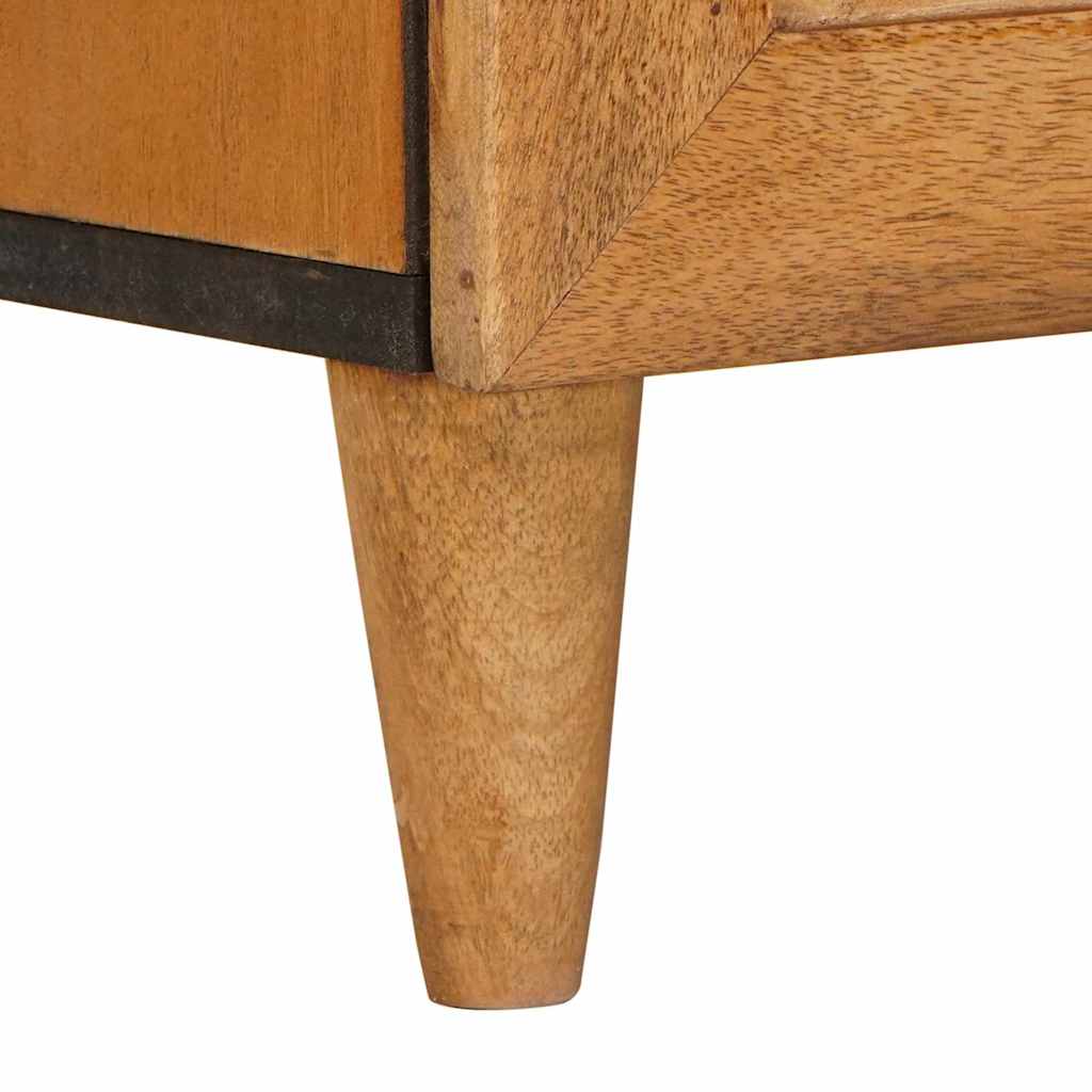Mesa de noche Marrón Claro 50 x 33 x 60 cm Madera de ingeniería