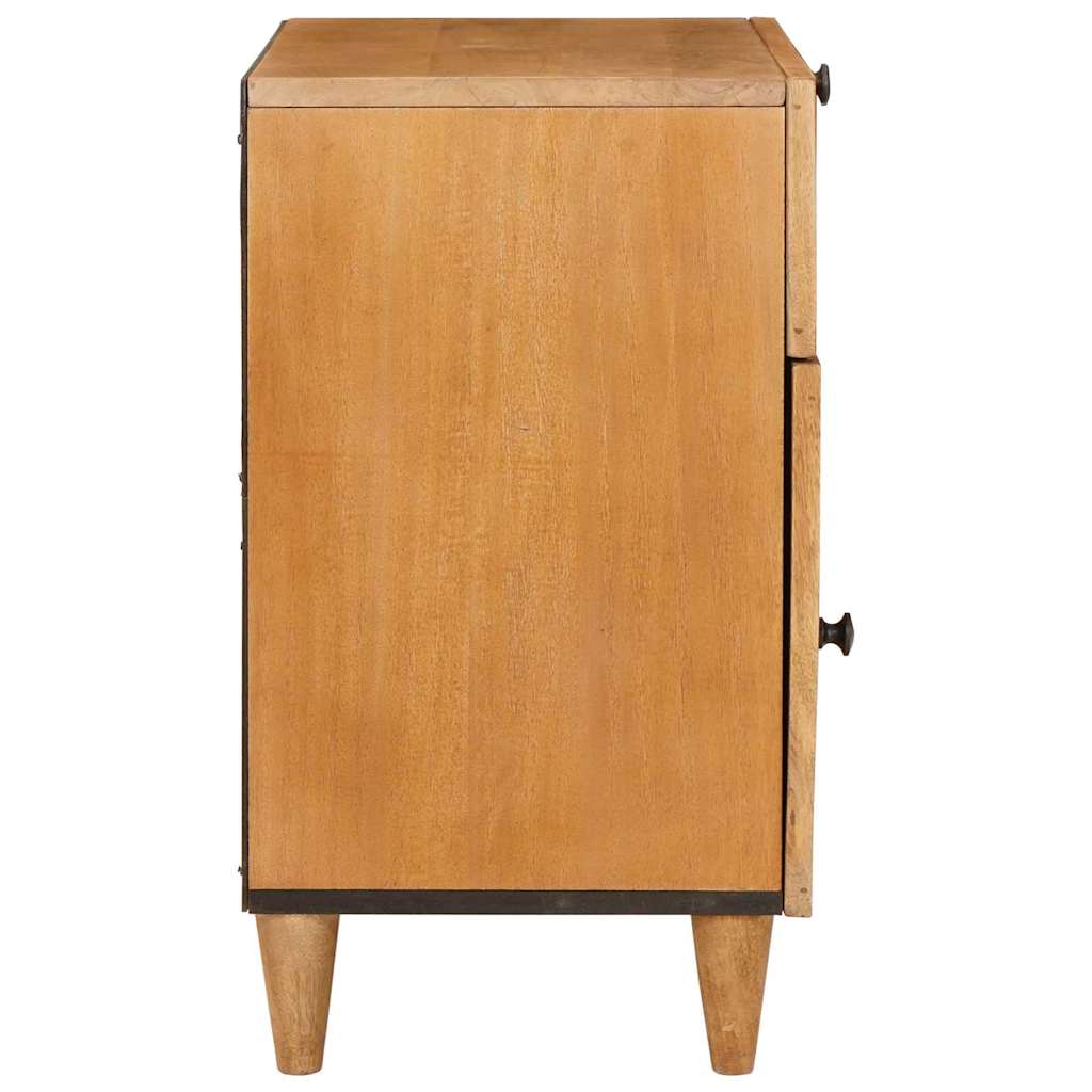 Mesa de noche Marrón Claro 50 x 33 x 60 cm Madera de ingeniería