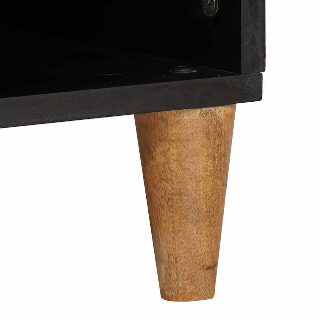 Mueble de TV con cajón 100 x 33 x 46 cm Madera de mango maciza