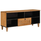 Mueble de TV con cajón 100 x 33 x 46 cm Madera de mango maciza