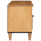 Mueble de TV con cajón 100 x 33 x 46 cm Madera de mango maciza